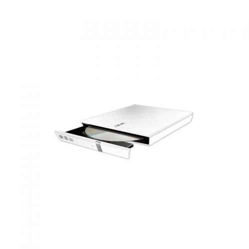 SDRW-08D2S-U LITE USB 2.0 - Gravador de DVD externo, Leitura 8X, Gravação 4X, USB 2.0, Suporte M-DISC - Branco