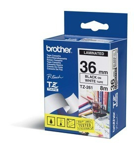 BROTHER FITA 36MM PRETO/BRANCO