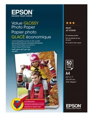Value Glossy Photo Paper A4 50 sheet