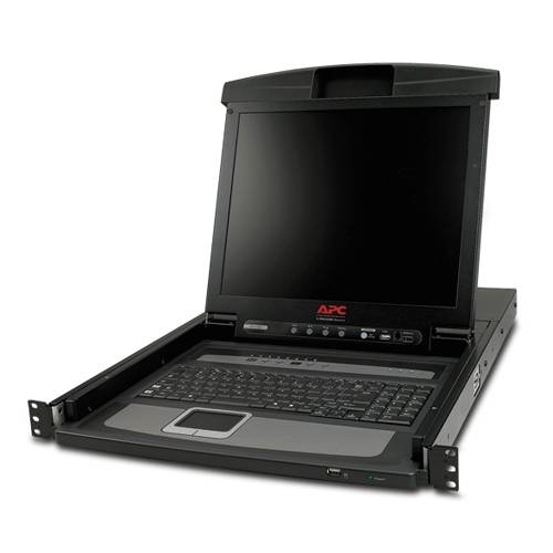 17" Rack LCD Console with Integrated 16 Port Analog KVM Switch