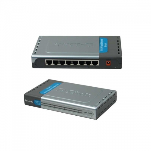 8-Port 10/100Mbps Fast Ethernet Unmanaged Switch