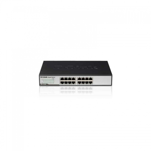 16-Port 10/100/1000Mbps Copper Gigabit Ethernet Switch Desktop/Rackmount (D-Link Assist - Categoria C)