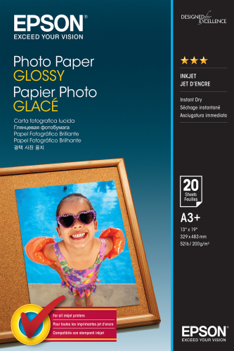 Photo Paper Glossy A3+ 20 sheets