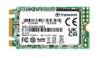 SSD 250GB, M.2 2242, SATA3 B+M Key, TLC