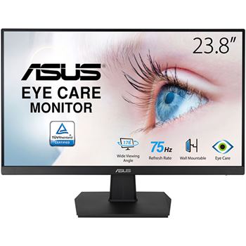 ASUS MONITOR VA247HE 23.8" FULL HD FRAMELESS 75Hz