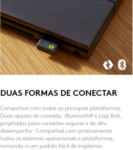 RATO ARGONOMICO VERTICAL SEM FIOS LOGITECH LIFT FOR BUSINESS PRETO 910-006494