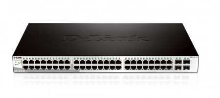 D-LINK 52-PORT 10/100/1000MBPS GIGABIT SMART SWITCH INCLUDING 4-PORT SFP COMBO