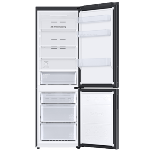 Frigorifico Combinado 2 Portas Cor Preto No Frost SAMSUNG RB33B610EBN EF 344 LT 185.3x65.8x59.5 Cm Classe E