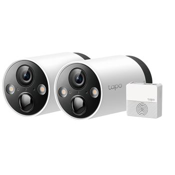 Câmera de Segurança TP-Link Smart Wire-Free, 2 Camera System, Exterior IP65