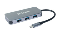 D-LINK HUB 6-IN-1 USB-C WITH HDMI/GIGBAIT ETHERNET/POWER DELIVERY