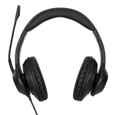Targus Headset Usb com Microfone C/ Controle Volume Preto