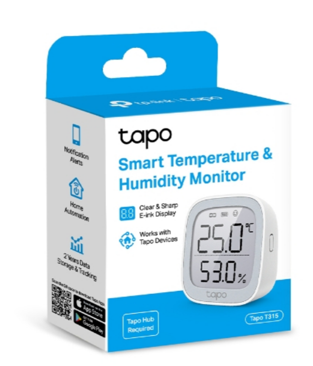MONITOR TEMPERATURA E HUMIDADE INTELIGENTE TAPOT315