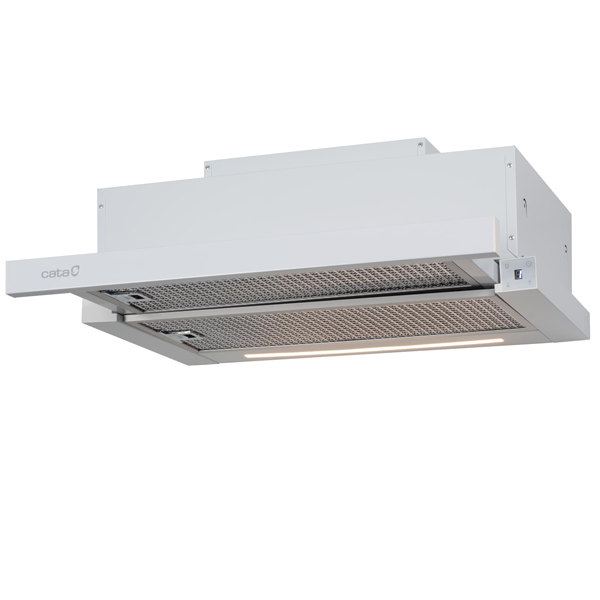 Exaustor Cata TFH 6630 GWH 60CM 5+1TURBO 605M3/H A+