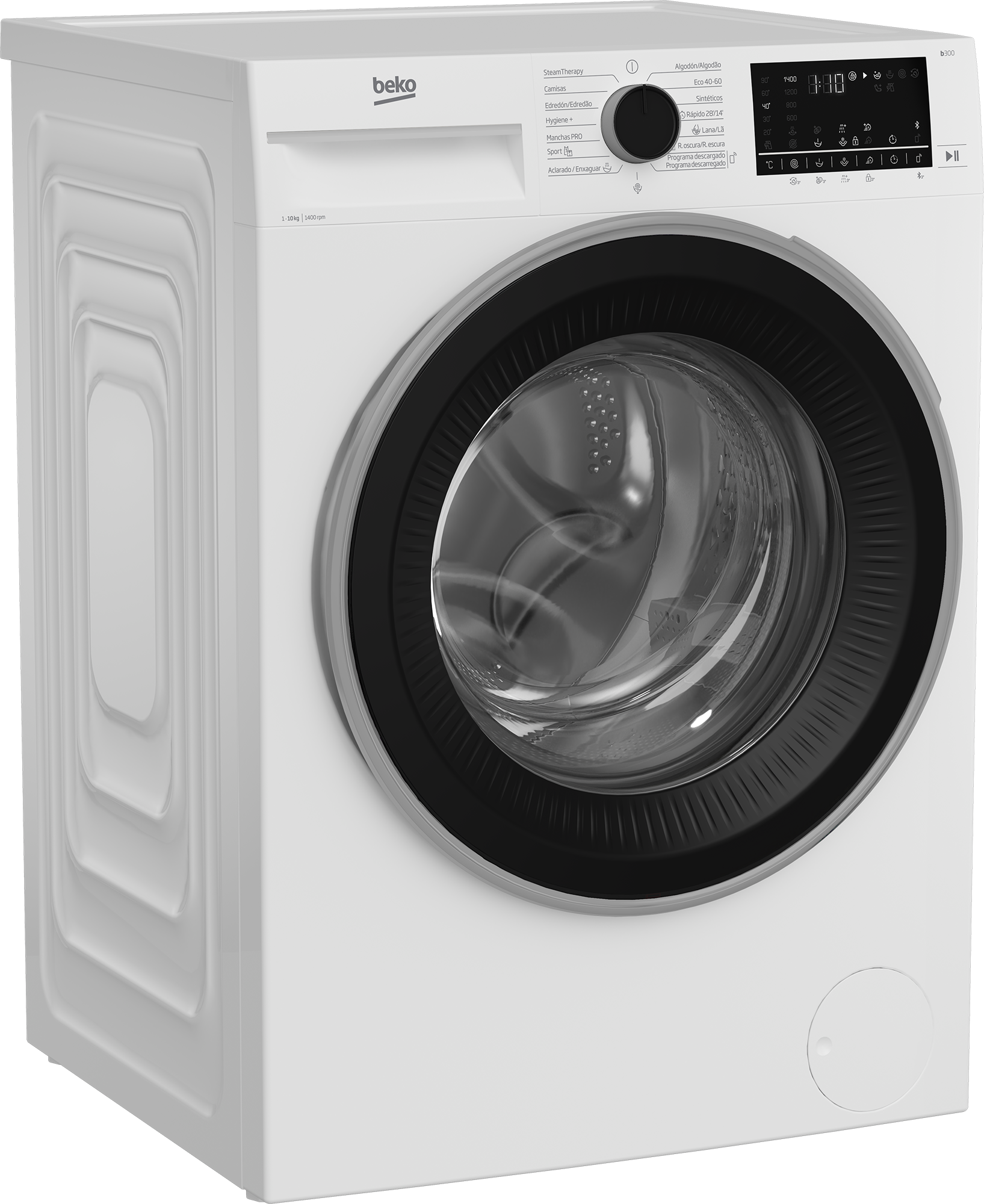 Maquina Lavar Roupa Beko B3WFT510415W 10Kg 1400RPM 84.5x60x58 Classe A