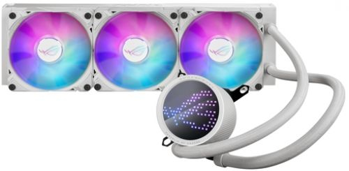 ROG Ryuo III 360 ARGB WHT//AIO COOLER, ASETEK, EMMA, ARGB, AURA, White