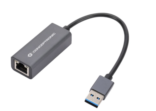 Gigabit USB 3.0 Network Adapter, Wake-on-LAN, Compatible with Nintendo Switch