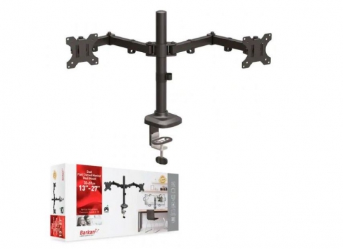 BARKAN SUPORTE SECRETARIA CURVO DUPLO TV/MONITOR 13">29" M142T
