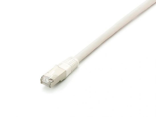 EQUIP PATCH CABLE CAT.6A PLATINUM S/FTP (PIMF) LSOH WHITE 0.5M