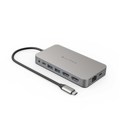 TARGUS DOCKING HYPER 2xHDMI 1xRJ45 2xUSB3 1xUSB-C PD 100W