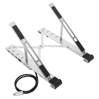 TARGUS BASE PORTATIL C/HUB 2xUSB-C 1xHDMI 2xUSB3 1XRJ45 PASS-THRU 100W