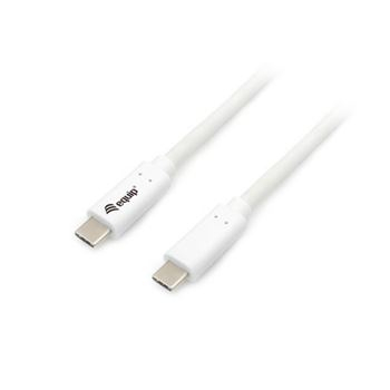 EQUIP CABO USB 3.2 GEN 1 C TO C CABLE M/M 2.0M M/M 5G TRANSFER 3A (60W) WHITE