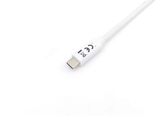 EQUIP CABO USB 3.2 GEN 1 C TO C CABLE M/M 2.0M M/M 5G TRANSFER 3A (60W) WHITE