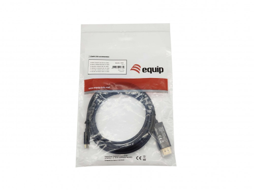 EQUIP CABO USB-C TO DISPLAYPORT M/M 3.0M 4K/60HZ ABS SHELL