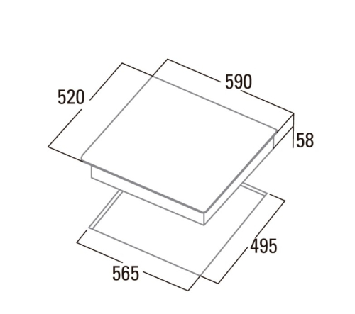 Placa Inducao Encastre CATA IB6303BK 60Cm