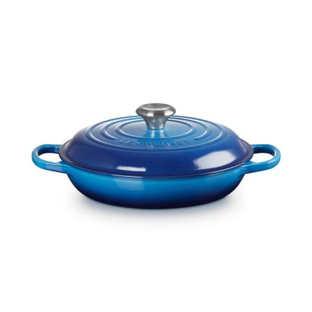 LE CREUSET - Caçarola Baixa26 Azure 21180262202430