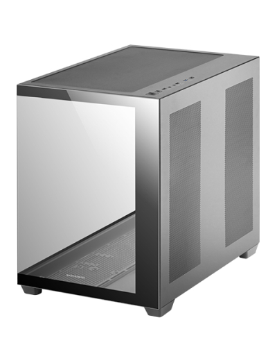 Caixa MARS GAMING MCV4 XXL PREMIUM CUSTOM E-ATX CASE, FRAMELESS 90º GLASS, BLACK