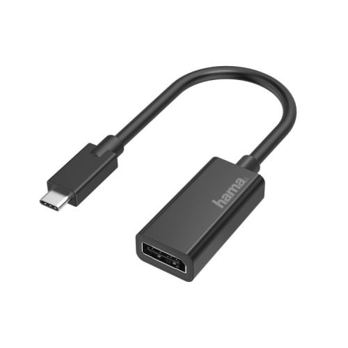Adaptador HAMA USB-C para DisplayPort, Ultra HD 4K 200314