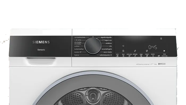 Máquina de Secar Roupa SIEMENS iQ500 WQ35G2D0ES - 8 kg com Bomba de Calor