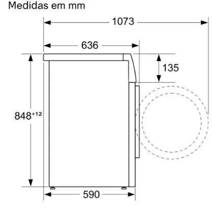 Maquina Lavar Roupa Bosch WGG242FXES 9Kg 1200RPM 84.8x59.8x59 Classe A