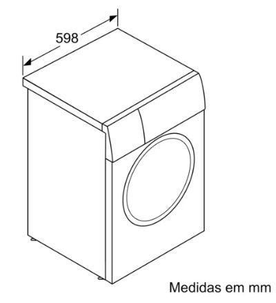 Maquina Lavar Roupa Bosch WGG242FXES 9Kg 1200RPM 84.8x59.8x59 Classe A