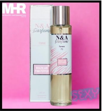 Perfume N&A 70 100ml, Se Gosta de CAROLINA HERRERA 212 SEXY experimente os nossos perfumes