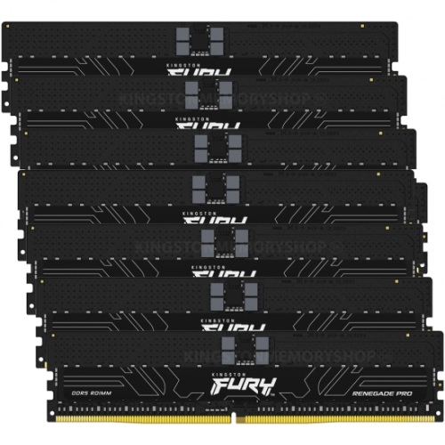 KINGSTON MEM 256GB 5600MT/s DDR5 ECC REG CL36 DIMM (Kit of 8) FURY RENEGADE PRO