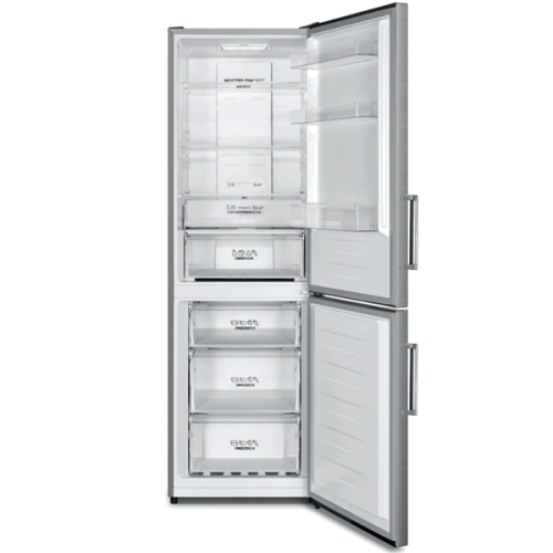 Frigorifico Combinado 2 Portas Cor Inox No Frost EDESA EFC 1833 NF EX 304 LT 186 x 59.5 x 59 Cm Classe D 