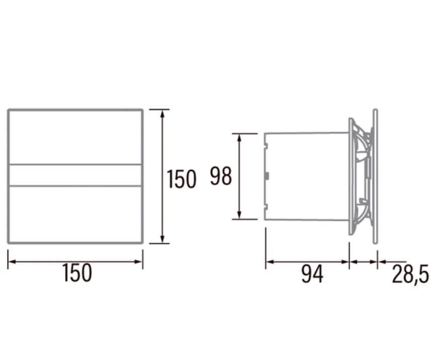 EXTRATOR WC CATA - E-100 GTH