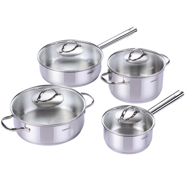 Cata Set Profissional Aço Inoxidável 4 Peças | 154.T.03000006