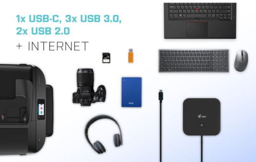 DOCKING STATION I-TEC USB-C HDMI DP WITH C31HDMIDPDOCKPD