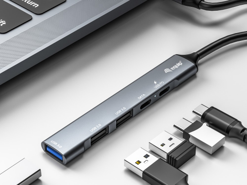 5-Port USB 3.0/2.0 Hub with USB-C PD