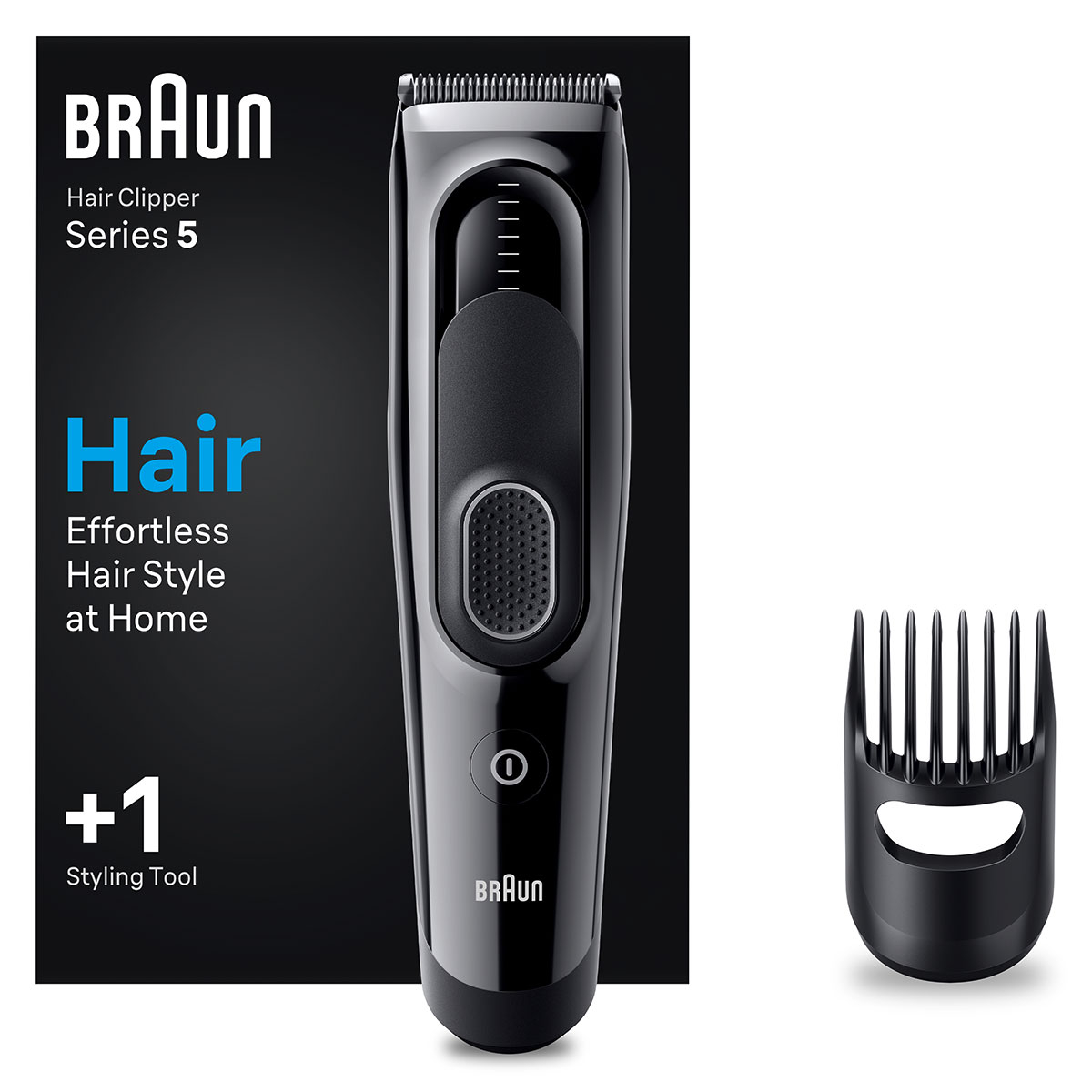 Aparador de Cabelo Braun Hairclipper S5 HC5310 - BRAUN - Corte
