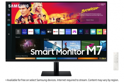 SAMSUNG - Monitor 32" UHD Smart LS32BM700UPXEN