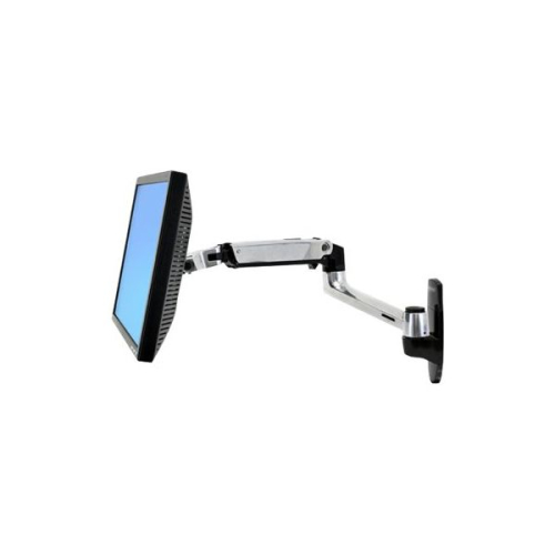 Ergotron LX - Kit de montagem (montagem de parede, braço do monitor) - para visor LCD - alumínio - alumínio polido - tamanho de tela: até 34"