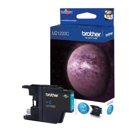 Tinteiro Brother LC1220CBP Azul cyan original blister