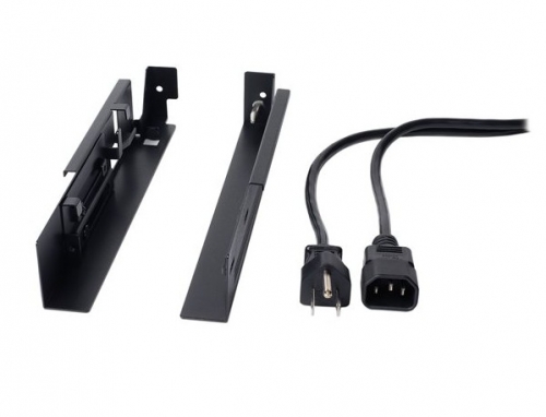 Kit de montagem de bastidor de consola KVM preto 1U APC KVM-LCDMOUNT