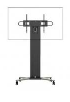 Ergotron Interactive Arm HD - Kit de montagem (braço articulado, adaptador VESA, suporte de montagem na parede) - Tecnologia de Força Constante Patenteada - para visor LCD - alumínio - enfeite negro, alumínio polido - tamanho de tela: 30"-55"