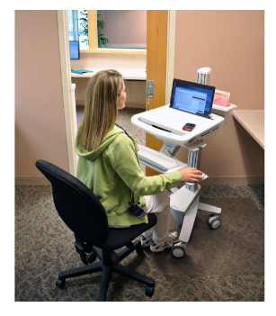 Carrinho Hospitalar para Portátil ERGOTRON StyleView SV41 - 2407210