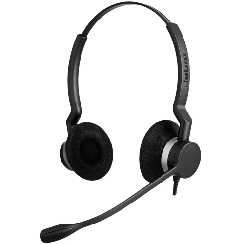 Jabra Auscultadores com cabo BIZ 2300 USB UC Duo  USB 2972813 Preto