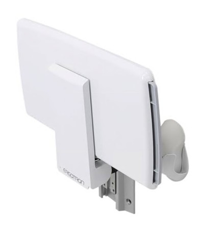 Ergotron Neo-Flex Suporte de teclado/rato deslize para fora montagem na parede branco, 45-403-062